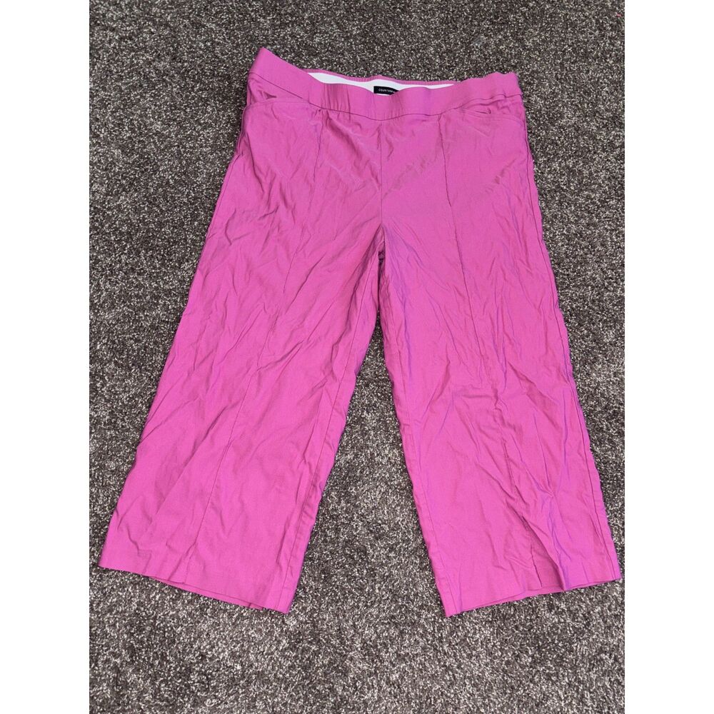 Counterparts Pink Pull-On Wide Leg Dress Pants Size XL